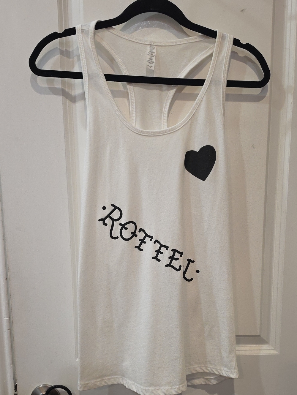 Aesop ROTTEN Heart Racerback Tank Top - White - Picture 3 of 6